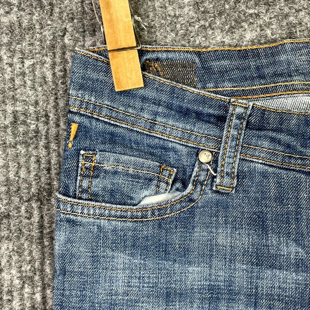 !it Jeans Hippie Hottie Flare Leg Women 26 Denim Stretch Gorpcore Classic Preppy